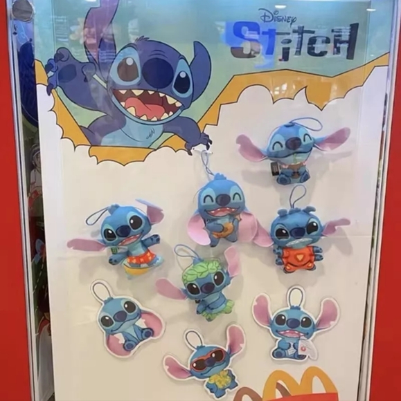 McDonald's Other - 2022 Stitch McDonald's toys set of 7 (#5 missing) New w/boxes